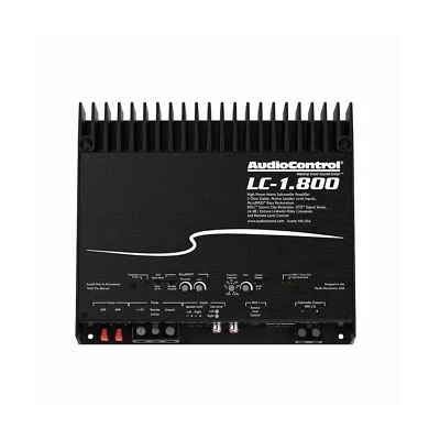 AudioControl LC-1.800 High-Power Mono Subwoofer Amplifier with Accubass - Image 1 of 4