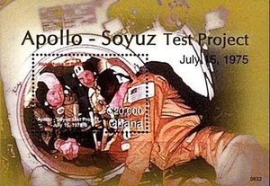GHANA 2007 SPACE=APOLLO-SOYUZ S/Sheet SC#2572 MNH - Picture 1 of 1