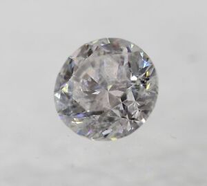 0.20 Carat F Color SI2 Round Brilliant Natural Enhanced Loose Diamond 3.6mm