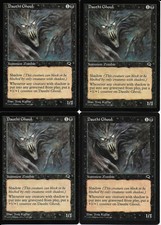 MTG: DAUTHI GHOUL Tempest UNCOMMON; played, Excellent condition x4