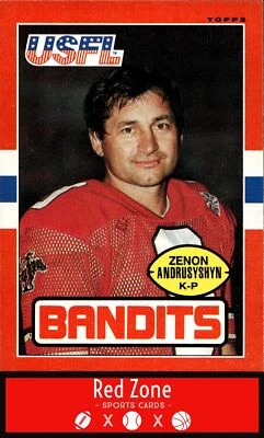 1985 Topps USFL - #123 Zenon Andrusyshyn NM/NM+ Set Break! - Image 1 of 2