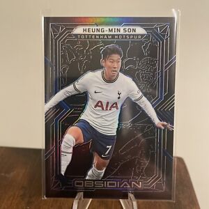 2022-23 Panini Obsidian Electric Etch Blue #95 Heung-Min Son 18/20 HOTSPUR