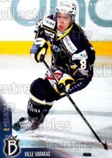 2010-11 Finnish Cardset #170 Ville Varakas