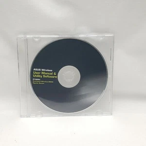 ASUS RT-N66U *USER MANUAL & UTILITY SOFTWARE CD* Disc Only for Wireless Router - Picture 1 of 5