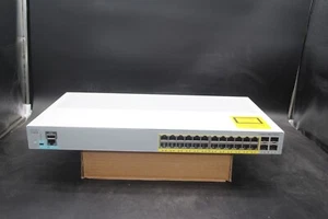 WS-C2960L-24PS-LL Cisco Catalyst 2960L Series PoE+ - Darmowa wysyłka w Wielkiej Brytanii - Zdjęcie 1 z 2