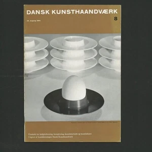 1962 Kristian VEDEL Dansk Kunsthåndværk Mag Hertha HILLFON Ursula MUNCH-PETERSEN - Picture 1 of 10