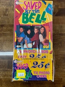1992 Saved By The Bell TV Photo Trading Card Box 100 Pack Factory Sealed Pacific - Picture 1 of 8
