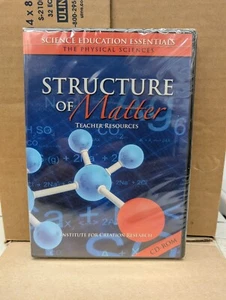 Structure Of Matter Teacher Resources Institute For Creation Research PC CD New - Picture 1 of 3