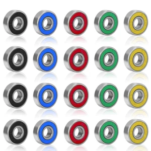 20 Kugellager 608 ZZ ABEC-9 8x22x7mm Rollenlager für Skateboard Double Shielded - Bild 1 von 14