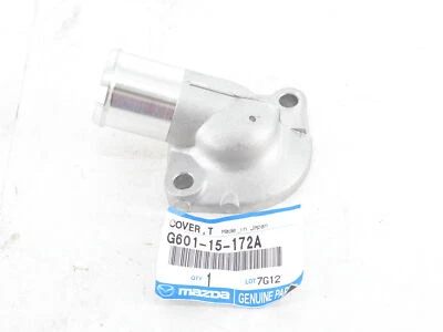 Genuine OEM Mazda G601-15-172A Thermostat Housing 1989-1994 MPV 1987-1993 B2600 - Image 1 of 4