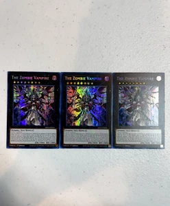 Yugioh Der Zombie Vampir Prismatic Secret Rare 3x MP23-DE024 Playset MP23 - Bild 1 von 1
