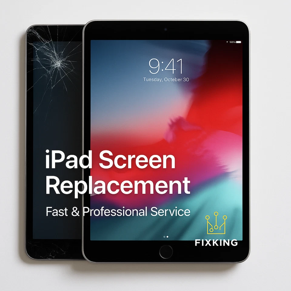 iPad Cracked Screen Replacement Repair  Service Most Models Same Day Repair UK - Image 1 of 4