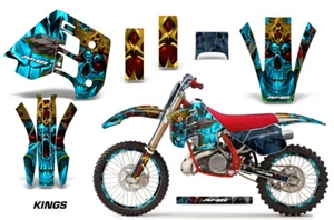 Graphic Stickers +#PLT/RIM Decals For KTM C8 EXC/MXC 250/300 1990-1992 KINGS - Picture 1 of 3