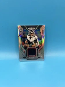 Desmond Ridder Rookie 2022 Silver Prizm Patch (RC) #RG-DR - Picture 1 of 2