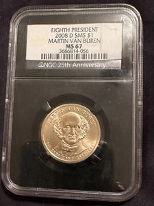 2008 D Martin Van Buren NGC MS 67 - Picture 1 of 2