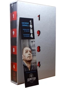 NEW George Orwell 1984 Signed Limited Artist Edition Suntup Nineteen eighty four - Imagen 1 de 12