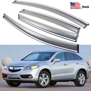 Car Window Visor Vent Shade Wind Deflectors Rain Guard for 2013-2018 Acura RDX - Picture 1 of 8