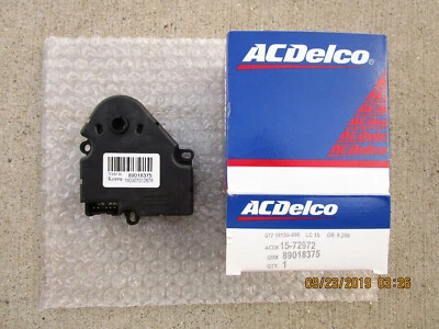 GM 89018375 ACDELCO 1572972 HAVAC HEATER VACUUM CONTROL BLEND DOOR ACTUATOR NEW - Image 1 of 2