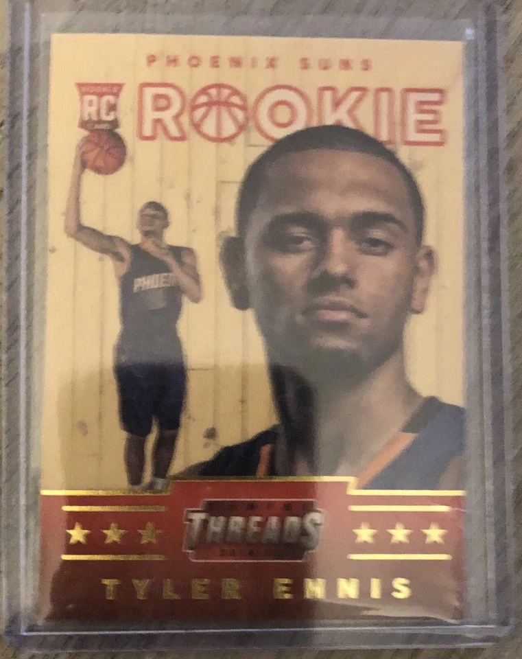 2014-15 Panini Threads #358 Tyler Ennis WOOD RC - Image 1 of 2
