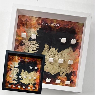 Display frame for Lego ® Game of Thrones minifigures multi choice 27cm 25cm case - Image 1 of 4