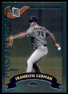 2002 Topps Traded & Rookies #T233 Franklyn Rookie tedesco cromato - Foto 1 di 2
