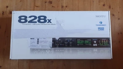 MotU 828x USB & FireWire Audio Interface voll funktionsfähig in OVP - Bild 1 von 4