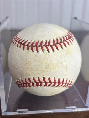 Béisbol Bo Jackson Auténtico Autografiado de la Liga Americana *Sin Certificado de Autenticidad Foto 1 de 4