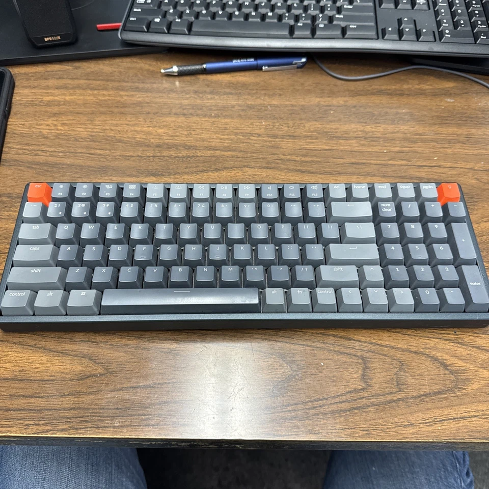 Keychron K4 RGB Mechanical Keyboard Wireless Bluetooth USB-C Grey - Image 1 of 2