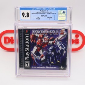 PS1 PlayStation 1 Game ROBO-PIT 2 II - CGC GRADED 9.8 A+! NEW & Factory Sealed!