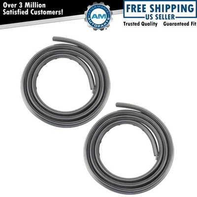 Door Weatherstrip Seal Kit Front Fits 07-14 Cadillac Chevrolet GMC - Image 1 of 4