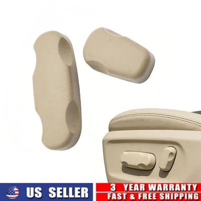 Kit de perilla de ajuste de asiento delantero beige para Buick Cadillac Chevrolet GMC Pontiac Foto 1 de 4