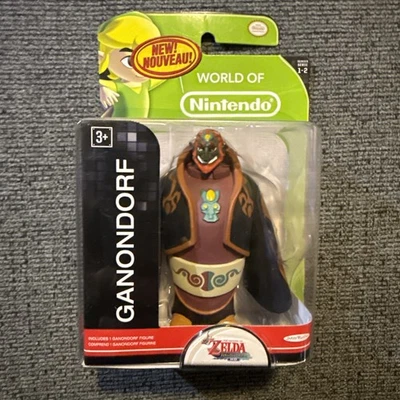 Ganondorf 3” Figure - World of Nintendo Zelda (Jakks Pacific, 2015) New Sealed - Imagem 1 de 2