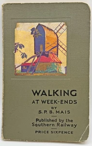 Vintage c1930 Walking at Week Ends by SPB Mais Published by Southern Railway - Bild 1 von 12