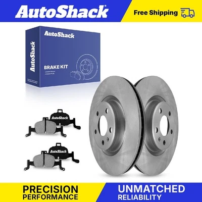 Front Brake Rotors Ceramic Pads for Audi Q5 S4 S5 A5 Quattro A4 Quattro V6 Foto 1 de 4