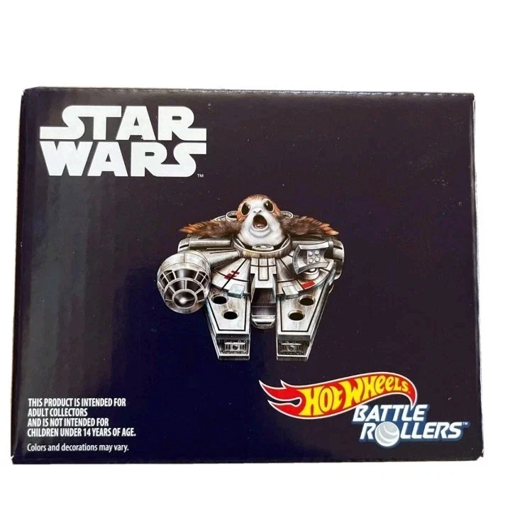 Hot Wheels 2018 SDCC Exclusive Star Wars Porg Millennium Falcon Battle Roller - Image 1 of 1