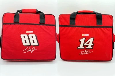 Cojín de asiento de estadio Nascar Dale Earnhardt Jr #88 y Tony Stewart #14 plegable rojo Foto 1 de 4