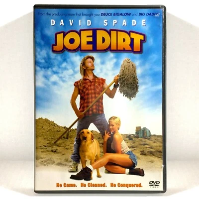 Joe Dirt (DVD, 2001, Widescreen) Like New !   David Spade   Dennis Miller - Image 1 of 3