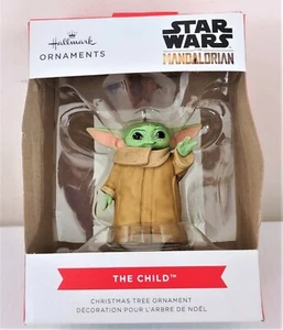 Hallmark Ornaments STAR WARS The Mandalorian THE CHILD !! MINMB 2021 WHITE BOX - Picture 1 of 1