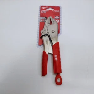 Milwaukee Tool 48-22-3810 10" Torque Lock&Trade; Straight Jaw Locking Pliers - Picture 1 of 3