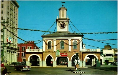 Ye Olde Market House in Fayetteville North Carolina NC 1960s Chrome Postcard - Image 1 of 2