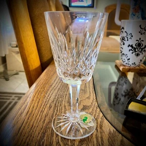Waterford Crystal Lismore White Wine Glass 4oz.  5 5/8" Hand Blown - Signed  - Picture 1 of 5