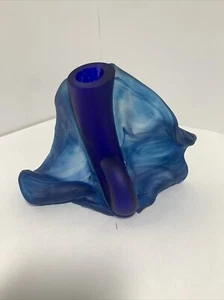 Signed Studio Art Glass Vase By Susan Rankin 1998 - Picture 1 of 6