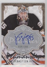 2008-09 O-Pee-Chee Premier Penmanship /100 Jean-Sebastien Giguere #PP-JG Auto