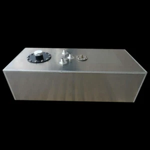 53 Liter / 11,5 Liter Brennstoffzelle / Tank, Low Profile, Aluminium poliert - Bild 1 von 6
