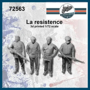 FC Model Trend 1/72 French La Resistance (4 figures) - Picture 1 of 1