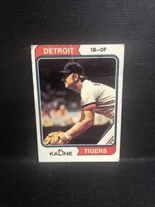 1974 Topps Al Kaline #215 *CREASES VERY POOR* - a2f - Picture 1 of 2