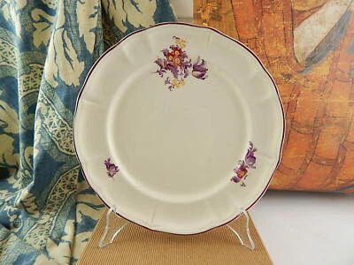 ANTICO PIATTO SOCIETA' CERAMICA ITALIANA LAVENO VERBANUM STONE DECORI VIOLA DECO - Immagine 1 di 4