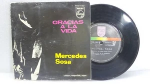 MERCEDES SOSA - EP" "GRACIAS A LA VIDA" ORIGEN BOLIVIA !!! - Bild 1 von 5