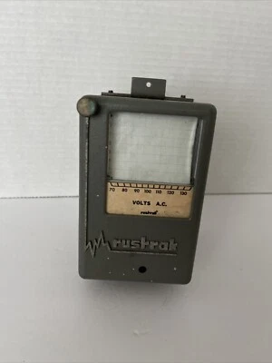 Rustrak Model A Recorder Volts Ac Meter Used Vintage - Image 1 of 4