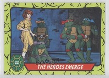 1990 Topps Teenage Mutant Hero Turtles Ireland The Heroes Emerge #22 0b5